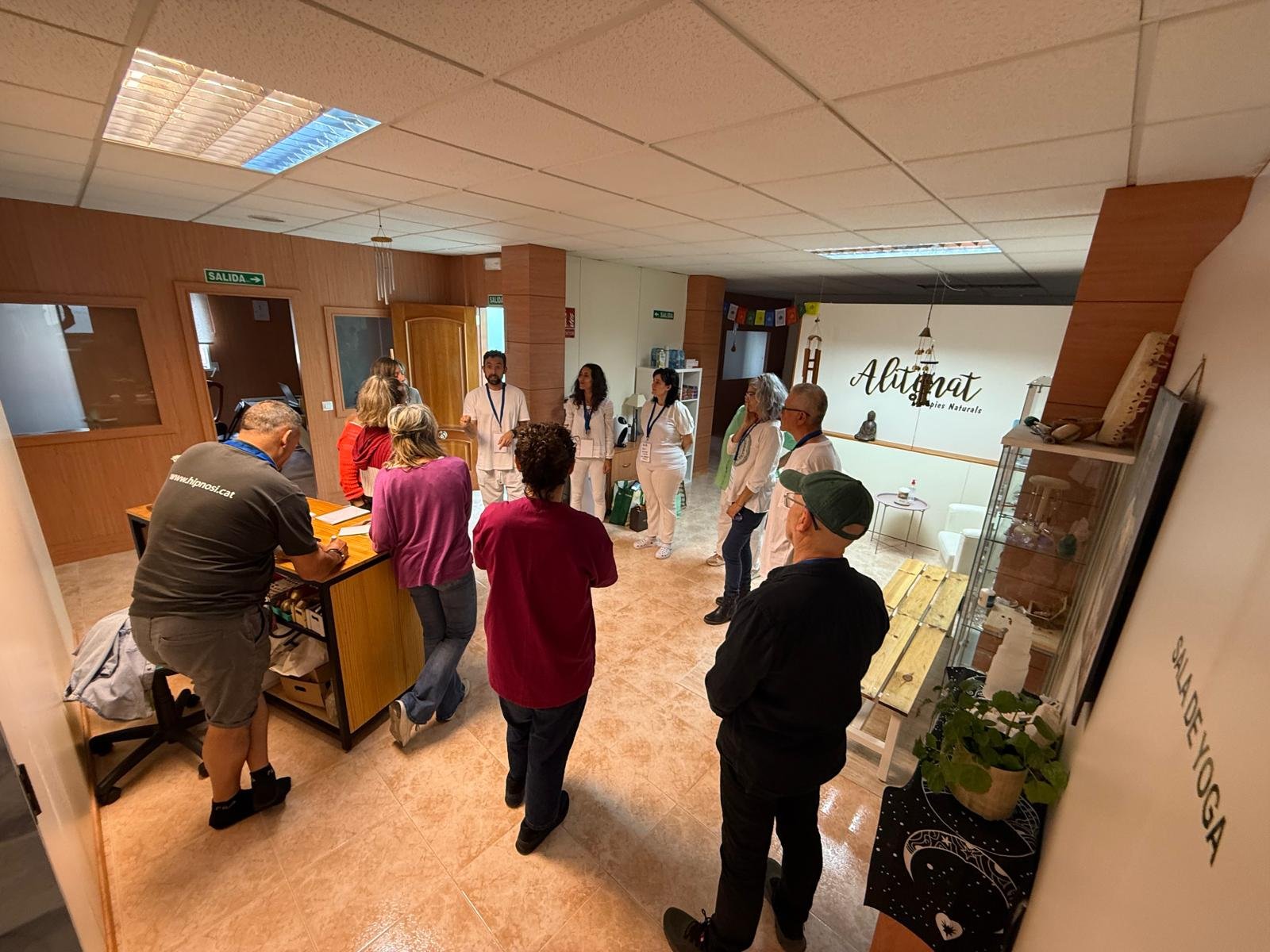 Descanso de voluntarios