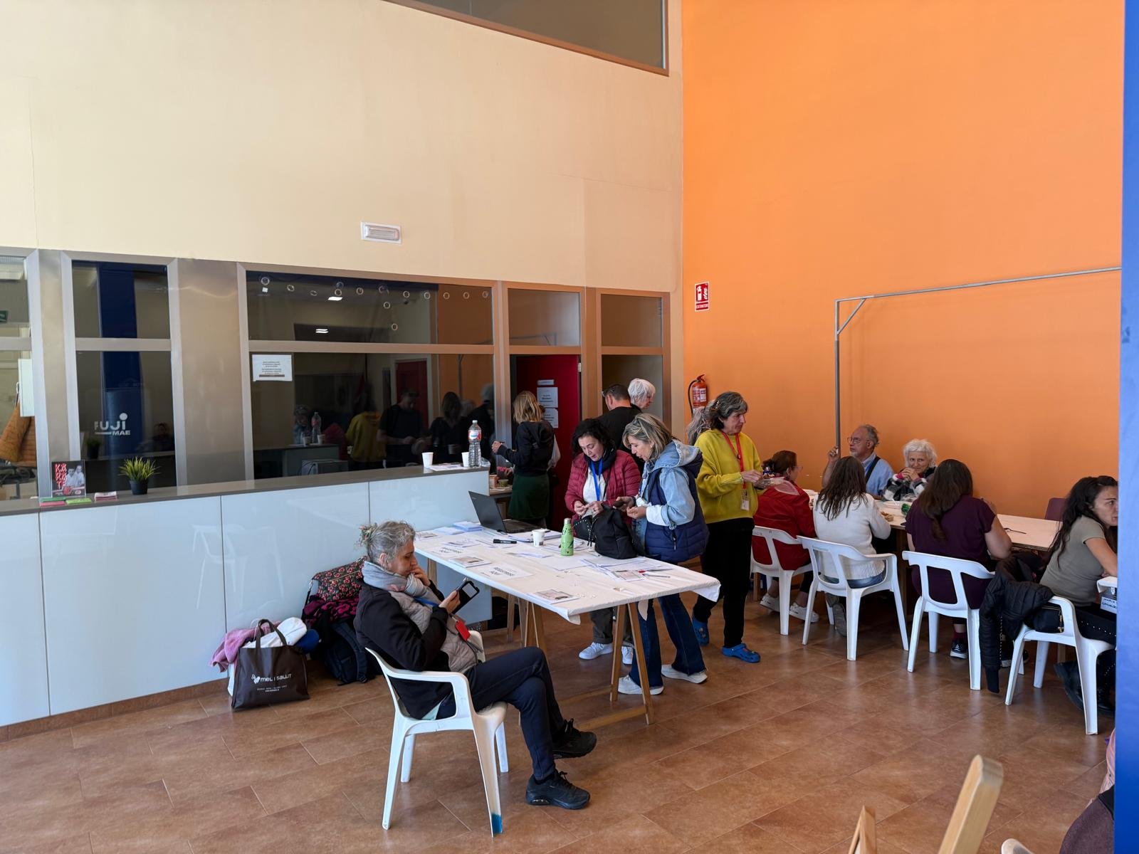 Distribución de ayuda